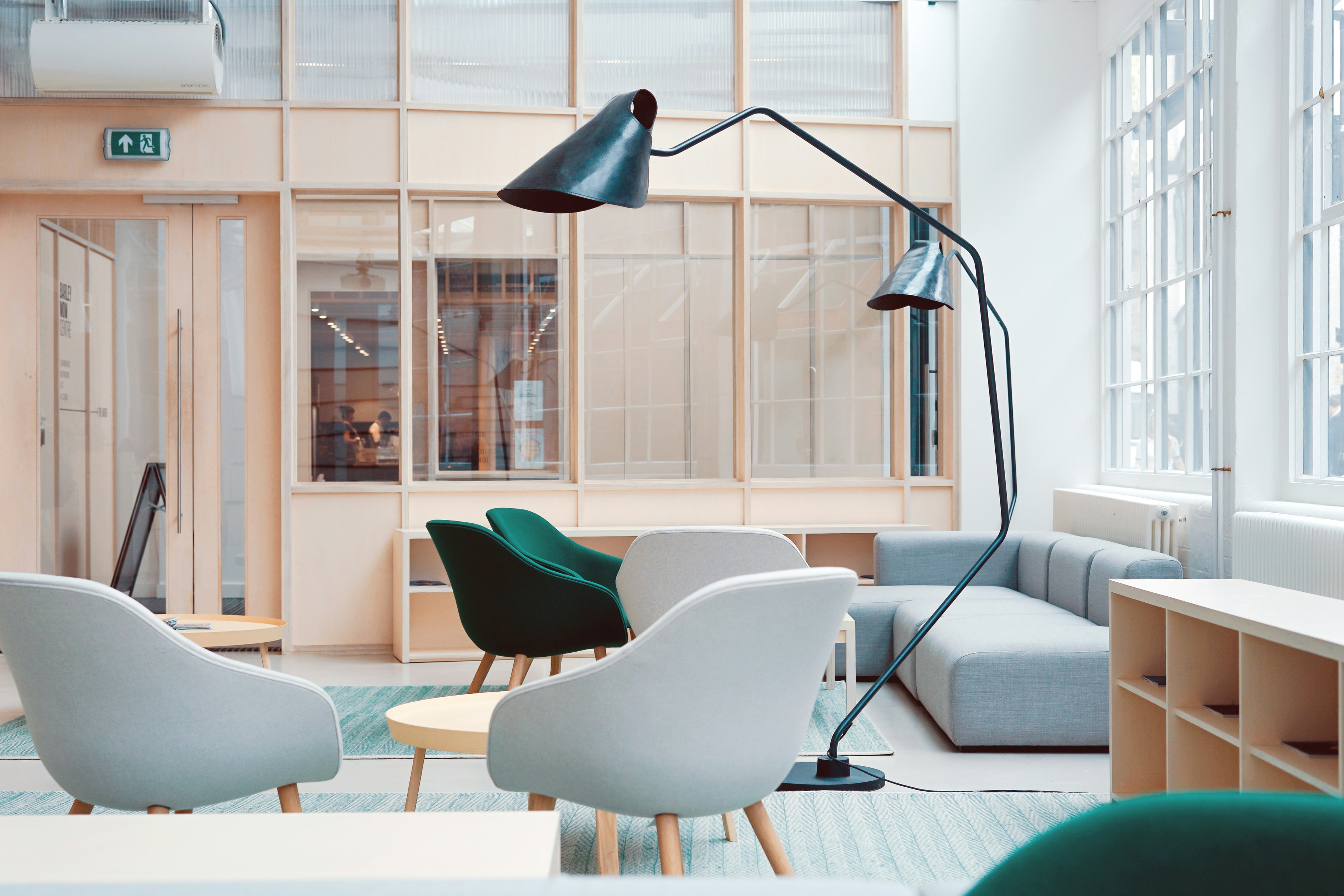 Clean office space